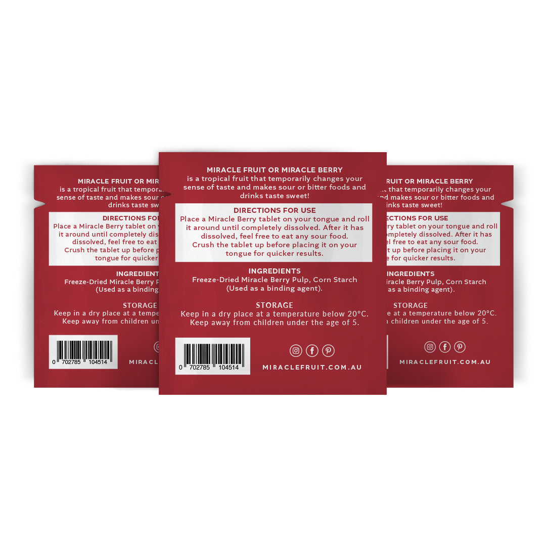 Miracle Berry Single Serve x3